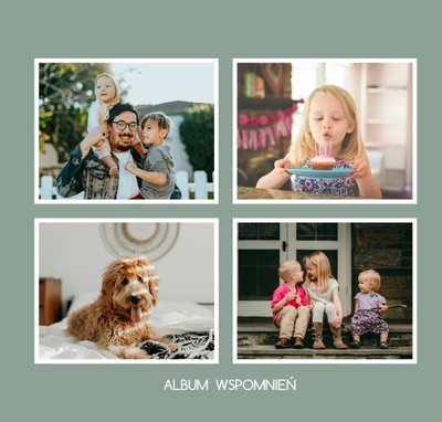 Kolorowy album na zdjęcia
