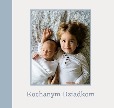 Minimalistyczny album dla Babci i Dziadka
