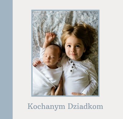 Minimalistyczny album dla Babci i Dziadka