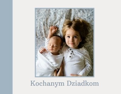 Minimalistyczny album dla Babci i Dziadka