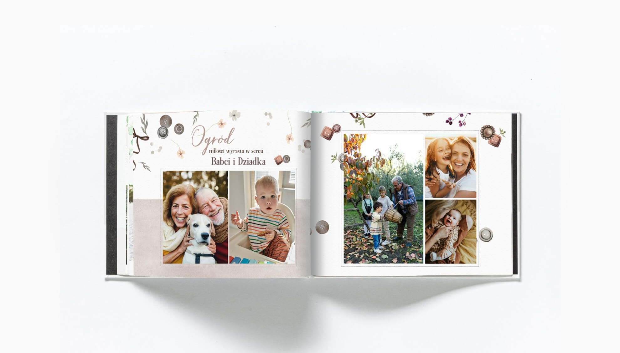 PRINTU FOTOKSIĄŻKA DLA BABCI I DZIADKA