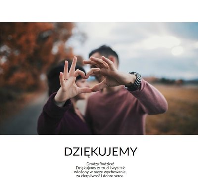 Minimalistyczny album dla rodziców