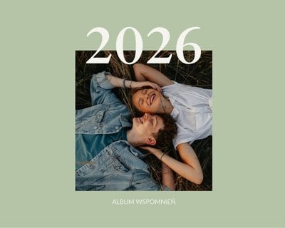 Szałwiowy album na zdjęcia