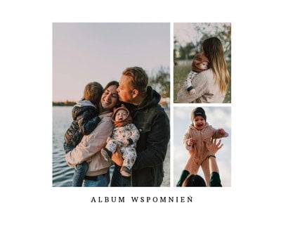 Minimalistyczny album na zdjęcia