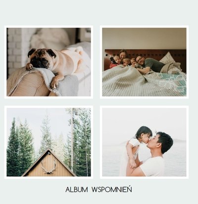 Pastelowy album na zdjęcia