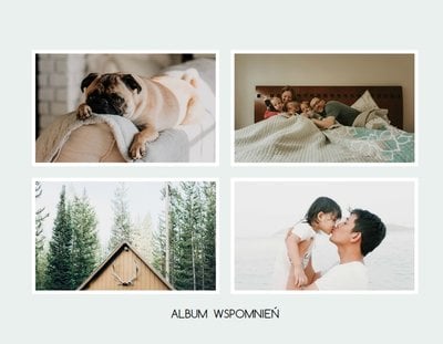Pastelowy album na zdjęcia