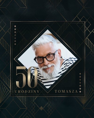 50 urodziny mężczyzny