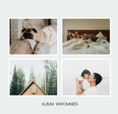 Pastelowy album na zdjęcia