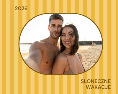 Uniwersalny Album Wakacyjny - Żółte Paski