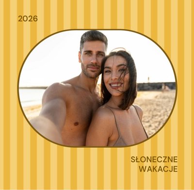 Uniwersalny Album Wakacyjny - Żółte Paski