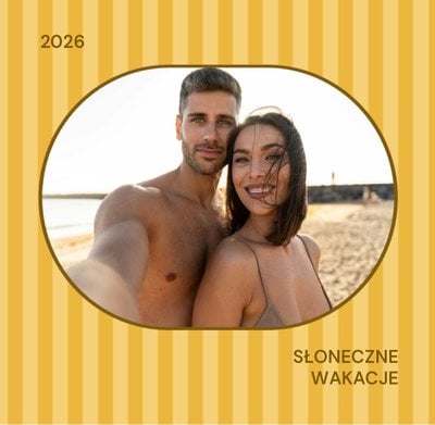 Uniwersalny Album Wakacyjny - Żółte Paski