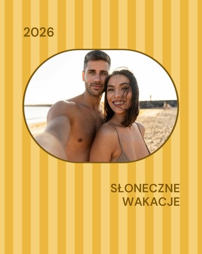 Uniwersalny Album Wakacyjny - Żółte Paski
