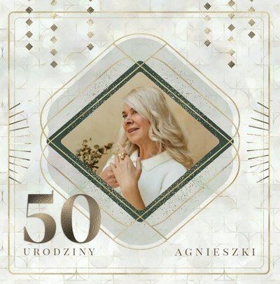50 urodziny kobiety
