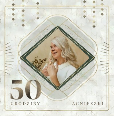 50 urodziny kobiety