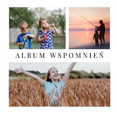 Minimalistyczny album rodzinny