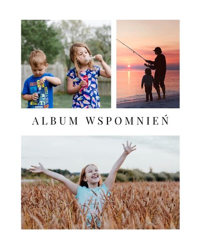 Minimalistyczny album rodzinny