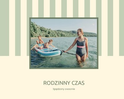 Uniwersalny Album Wakacyjny - Zielone Paski
