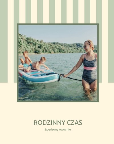 Uniwersalny Album Wakacyjny - Zielone Paski