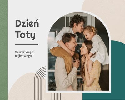 Minimalistyczny album na Dzień Taty