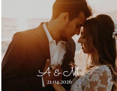 Minimalistyczny ślub w stylu boho