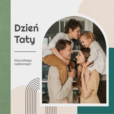Minimalistyczny album na Dzień Taty