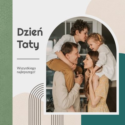 Minimalistyczny album na Dzień Taty