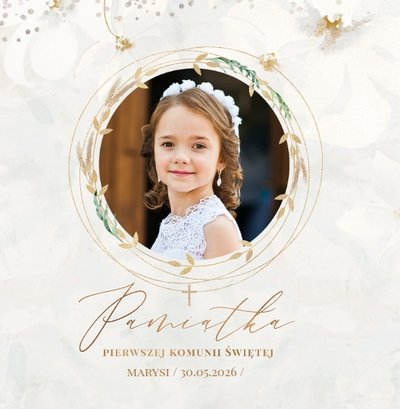 Pamiątka I Komunii Świętej