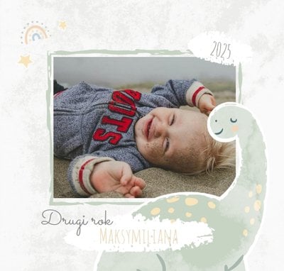 Album na zdjęcia - dinozaury