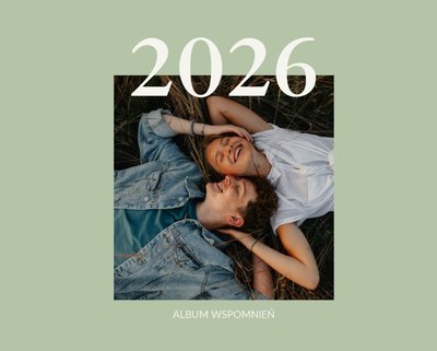 Szałwiowy album na zdjęcia