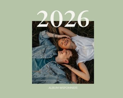 Szałwiowy album na zdjęcia