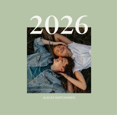 Szałwiowy album na zdjęcia