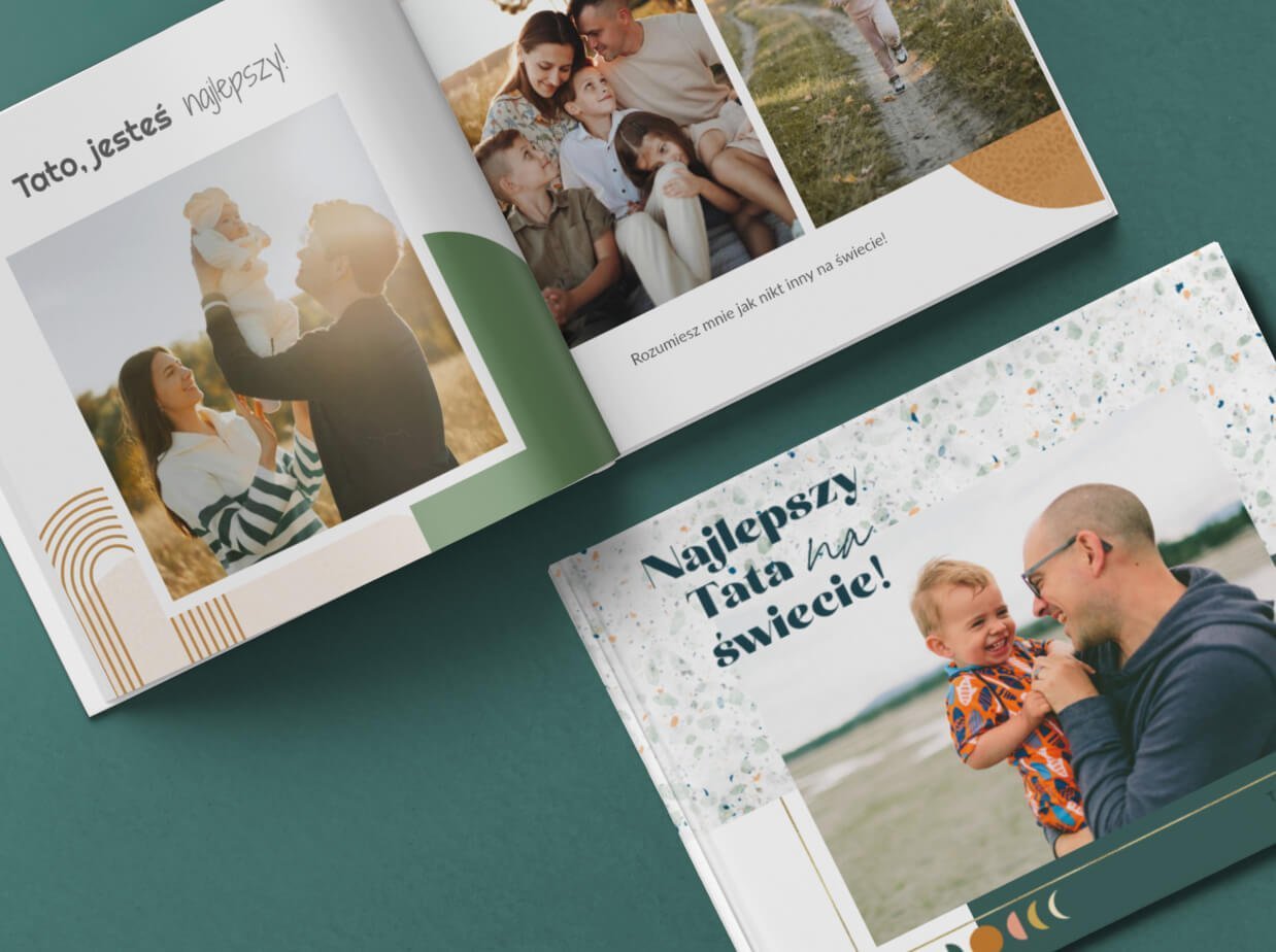 PRINTU FOTOKSIĄŻKA NA DZIEŃ TATY