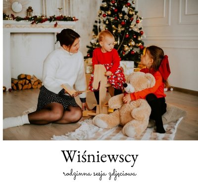 Rodzinna sesja świąteczna
