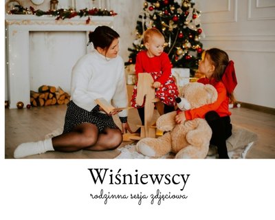 Rodzinna sesja świąteczna