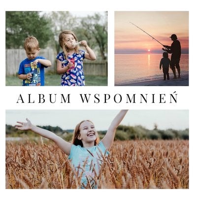 Minimalistyczny album rodzinny