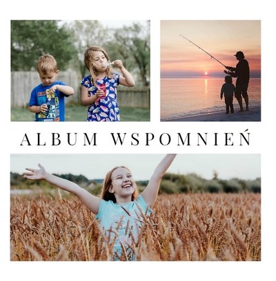 Minimalistyczny album rodzinny