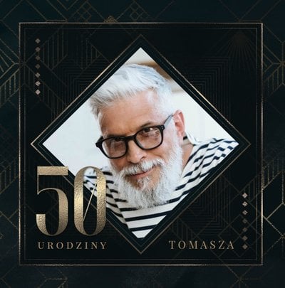 50 urodziny mężczyzny