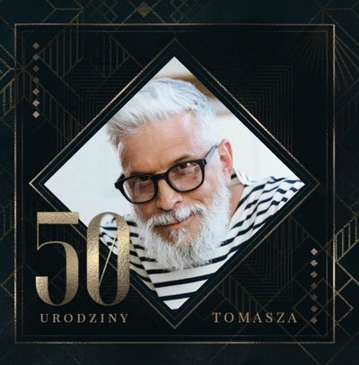 50 urodziny mężczyzny