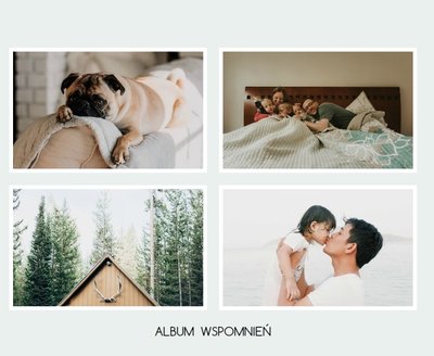 Pastelowy album na zdjęcia