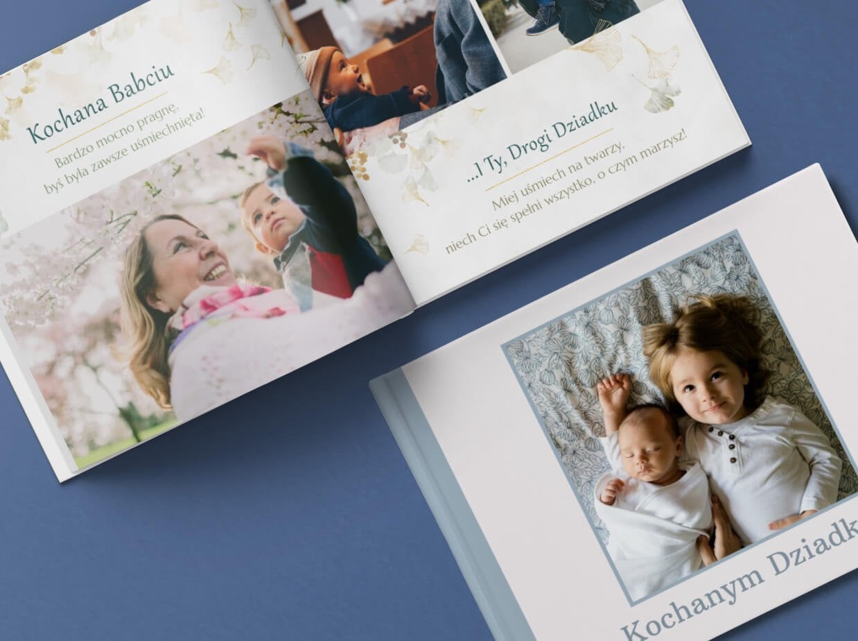 PRINTU FOTOKSIĄŻKA DLA BABCI I DZIADKA