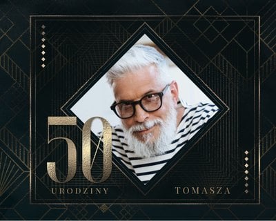 50 urodziny mężczyzny