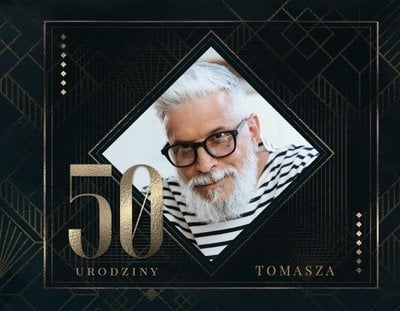 50 urodziny mężczyzny