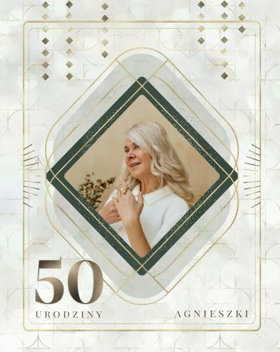 50 urodziny kobiety