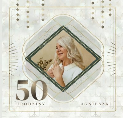 50 urodziny kobiety