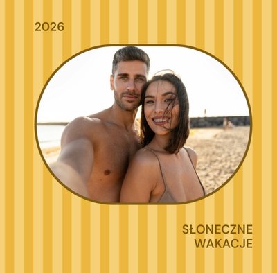 Uniwersalny Album Wakacyjny - Żółte Paski