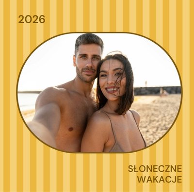 Uniwersalny Album Wakacyjny - Żółte Paski