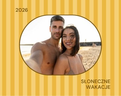 Uniwersalny Album Wakacyjny - Żółte Paski