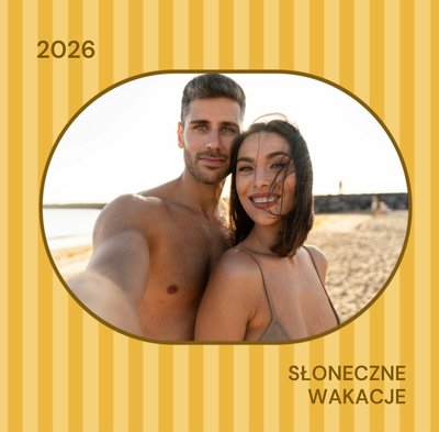 Uniwersalny Album Wakacyjny - Żółte Paski
