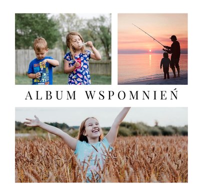 Minimalistyczny album rodzinny