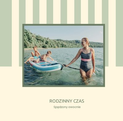 Uniwersalny Album Wakacyjny - Zielone Paski